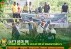 Peringati Hari Juang TNI AD Ke-80 dan HUT Kodam V/Brawijaya Ke-77, Babinsa Kodim 0811 Tuban Karya Bakti Bersama Masyarakat