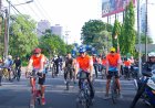 Gowes, Senam, UMKM: Korem 084/BJ Satukan Olahraga dan Kebersamaan Warga Surabaya