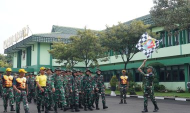 PSJM Korem 084/BJ Uji Ketahanan Prajurit Lewat Hanmars dan Renang Militer