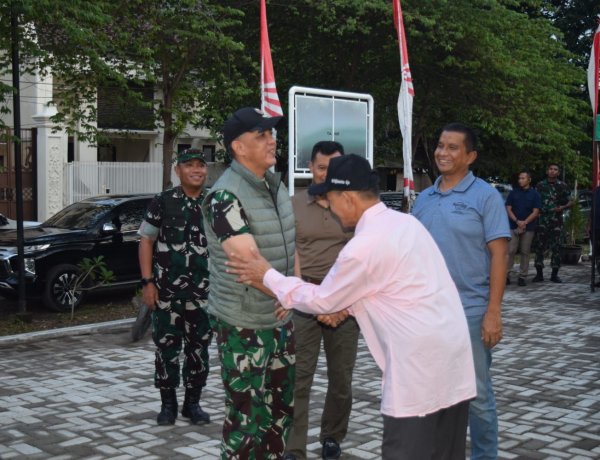 Pangdam V/Brawijaya dan Danrem 084/BJ Tinjau Progres Koperasi Desa di Surabaya